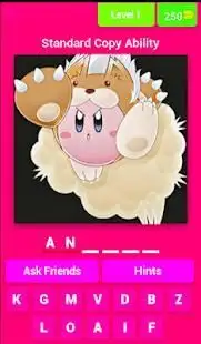 Kirby Quiz - Abilities Screen Shot 7