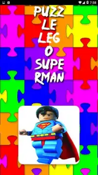 Puzzle Lego SuperMan Screen Shot 5