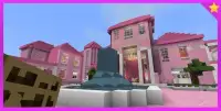 Map Barbie Pink House MCPE Screen Shot 1
