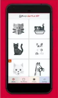 Bongo Cat Pixel Art Screen Shot 2