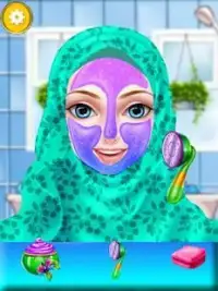 Hijab Fashion Style - Doll Makeup Salon Screen Shot 6