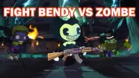 fight bendy ink vs zombie in epic Screen Shot 6