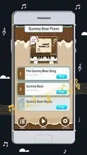 Gummy Bear Piano Tiles Game Screen Shot 4