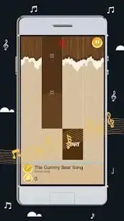 Gummy Bear Piano Tiles Game Screen Shot 2