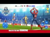 Superhero Pro Soccer World Top Leagues Star 2018 Screen Shot 5