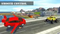 Flying Air Bus Ultimate : Monster Truck Shooter Screen Shot 3