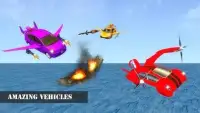 Flying Air Bus Ultimate : Monster Truck Shooter Screen Shot 0