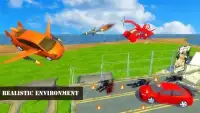Flying Air Bus Ultimate : Monster Truck Shooter Screen Shot 4