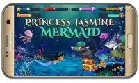 arabian Princess mermaid jasmine at sea game Screen Shot 1
