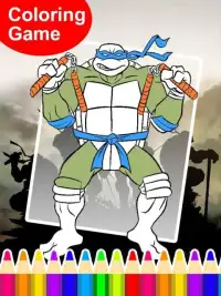 Coloring:Turtles Ninja Legends Screen Shot 3