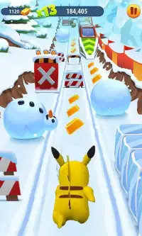 Pikachu Adventure City Runner Screen Shot 2