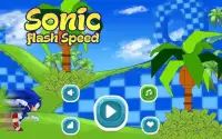 hedgehog : flash sonic run Screen Shot 4