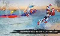 US Army Robot Shark Submarine Transform Robot Game Screen Shot 22