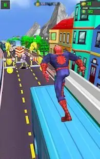 Subway Spider-Run Adventure World 2 Screen Shot 4