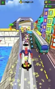Subway Spider-Run Adventure World 2 Screen Shot 0