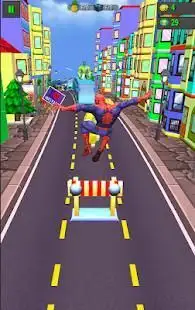 Subway Spider-Run Adventure World 2 Screen Shot 3
