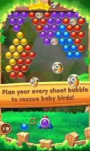 Bird Bubble Rescue Screen Shot 2
