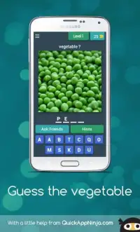 Guess the vegetable Screen Shot 13