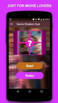 Game Shakers Quiz Screen Shot 3