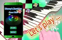 New Disney's Zombies Piano Game Screen Shot 4