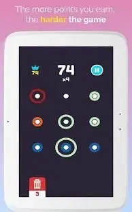 Circles - Puzzle Game with Color Rings Screen Shot 2