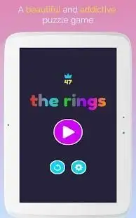 Circles - Puzzle Game with Color Rings Screen Shot 0