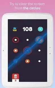 Circles - Puzzle Game with Color Rings Screen Shot 1