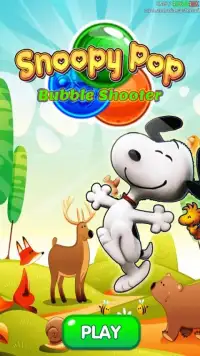 Snoopy Pop Rescue - Bubble Birds Shooter Screen Shot 3