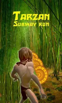 Subway Tarzan Adventure run! Screen Shot 2