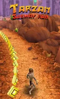 Subway Tarzan Adventure run! Screen Shot 3