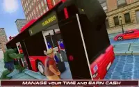 Superhero Passenger Bus Driving Simulation Game Screen Shot 1