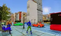 Superhero Passenger Bus Driving Simulation Game Screen Shot 30
