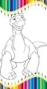 Dinosaurs Coloring Pages Screen Shot 2