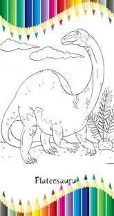 Dinosaurs Coloring Pages Screen Shot 5