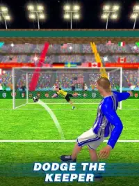 Sepak Bola Real Strikes - Juara Dunia Sepak Bola Screen Shot 0