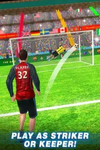 Sepak Bola Real Strikes - Juara Dunia Sepak Bola Screen Shot 7