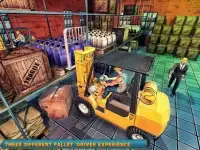 Forklift games : The forklift simulator Screen Shot 2