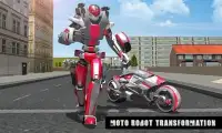 Robot Bike Transport Truck Sim Screen Shot 12