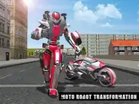 Robot Bike Transport Truck Sim Screen Shot 8