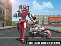 Robot Bike Transport Truck Sim Screen Shot 2