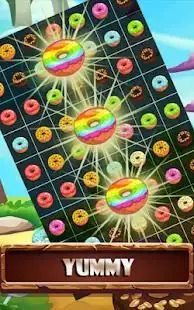 New Donuts Jam Blast Match-3 Screen Shot 3
