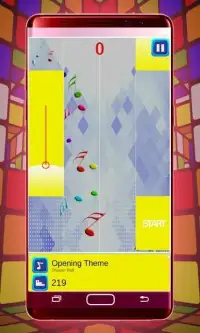 Super Dragon Ball Piano Tiles Magic Game Screen Shot 0