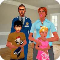 Virtual Dad Police Family Games