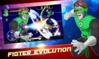 Super Green Ring Hero: Battle Simulator Screen Shot 1