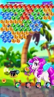 Bubble Shoot Princess Pony Screen Shot 2