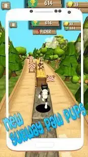 Subway Paw Pups Rush Screen Shot 2