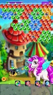 Bubble Shoot Princess Pony Screen Shot 0