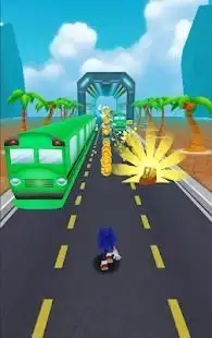 Super Sonic Flash Speed Runners Screen Shot 3