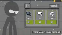 Stickman flip on the bar Screen Shot 2