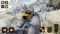 Salju Excavator Derek-Konstruksi Simulator 2018 Screen Shot 2